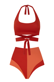 Lobster Culotte / Orange & Red