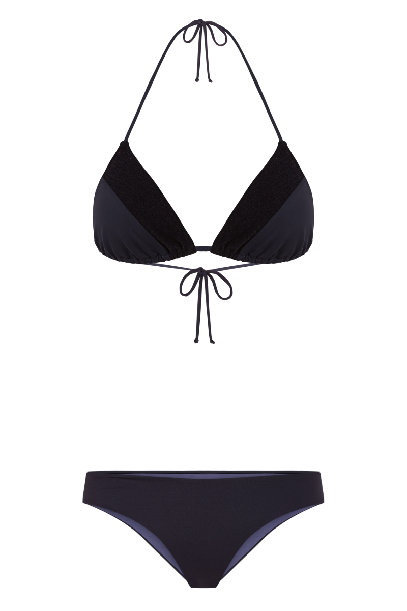 Caviar Triangle Top / Midnight Black