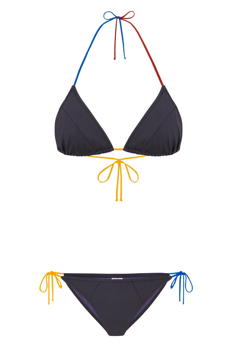Triangle Bikini Bottom REGATTA, Petra Grey Multicolor | SURO