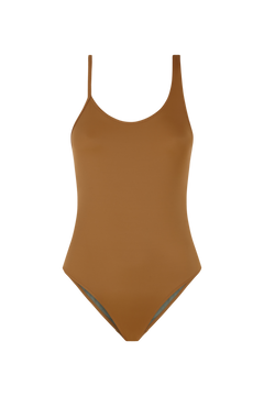 Classic Swimsuit BARYON, Golden Kiwi | SURO