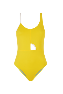 Crescent Swimsuit / Yellow