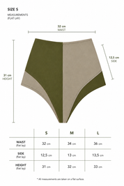 High-Waist Culotte OLIVERA, Sage & Olive | SURO