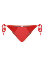 Starfish Triangle Bottom / Coral & Starfish Orange