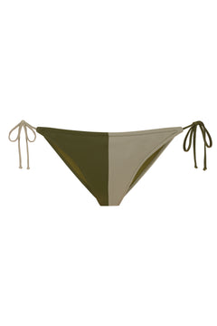 Triangle Bikini Bottom DIPOLE OLIVERA, Sage & Olive | SURO
