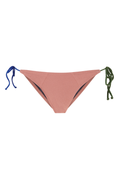 Triangle Bikini Bottom DIPOLE TERRY, Quartz Pink | SURO
