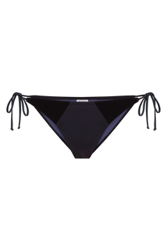 Triangle Bikini Bottom DIPOLE CAVIAR, Midnight Black | SURO